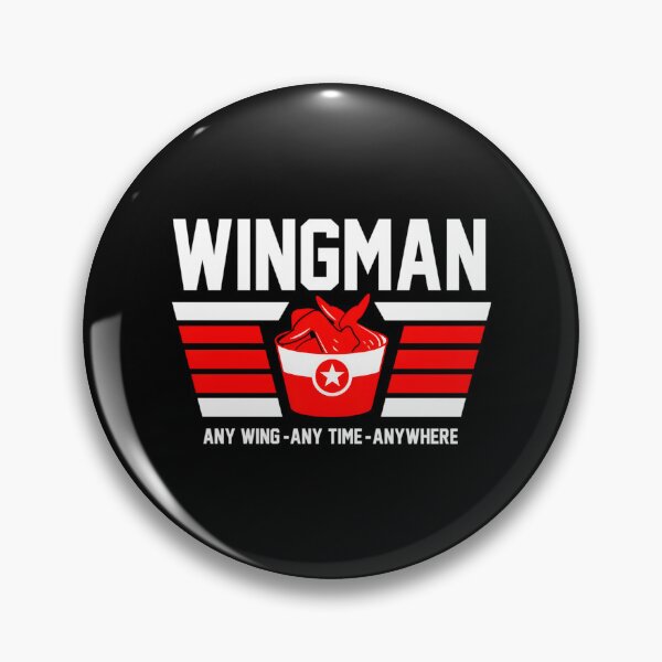 Artikelvorschau, Wingman Buffalo Chicken Wing Liebhaber entworfen und verkauft von RyanMeloCastro.