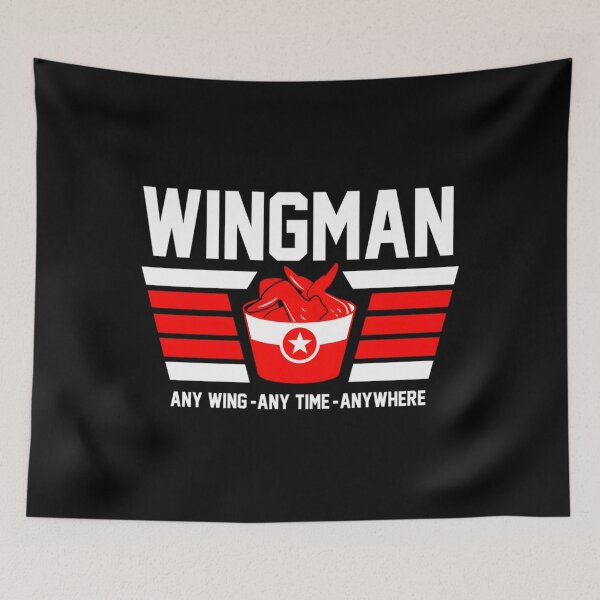 Item preview, Wingman Buffalo Chicken Wing Lover designed and sold by RyanMeloCastro.