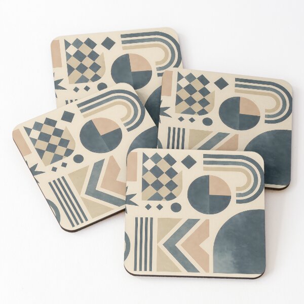 Item preview, Mid Century Modern Abstract Geometric Retro Design Art designed and sold by PinUpPizzazz.