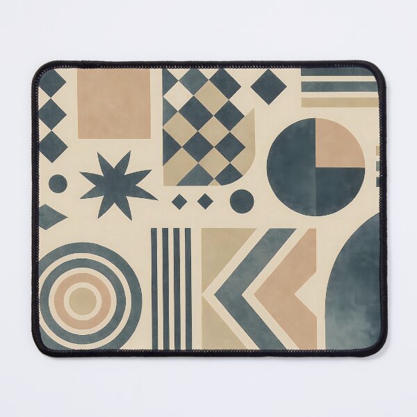 Item preview, Mid Century Modern Abstract Geometric Retro Design Art designed and sold by PinUpPizzazz.