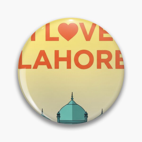 Item preview, I LOVE LAHORE Design designed and sold by VerizalShop.
