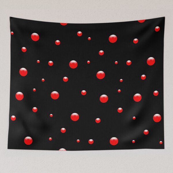 Item preview, Red Bubbles – 3D Scatter Abstract designed and sold by InFrameVision.