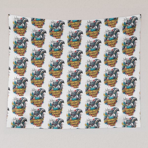 Item preview, Funny Scientist Skunk Cartoon designed and sold by SholoStudio.