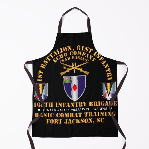 Item preview, Army -  E Co 1st Bn 61st Infantry (BCT) - 165th Inf Bde Ft Jackson SC designed and sold by Military Insignia Products.