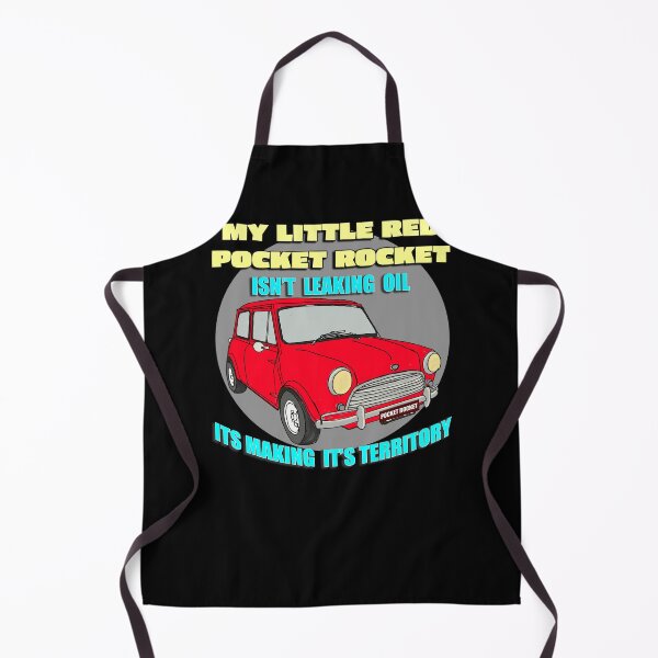 Item preview, My Little Red Pocket Rocket – Isn’t Leaking Oil, It’s Making Its Territory designed and sold by Michael van der Hoorn.