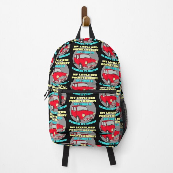 Item preview, My Little Red Pocket Rocket – Isn’t Leaking Oil, It’s Making Its Territory designed and sold by Michael van der Hoorn.