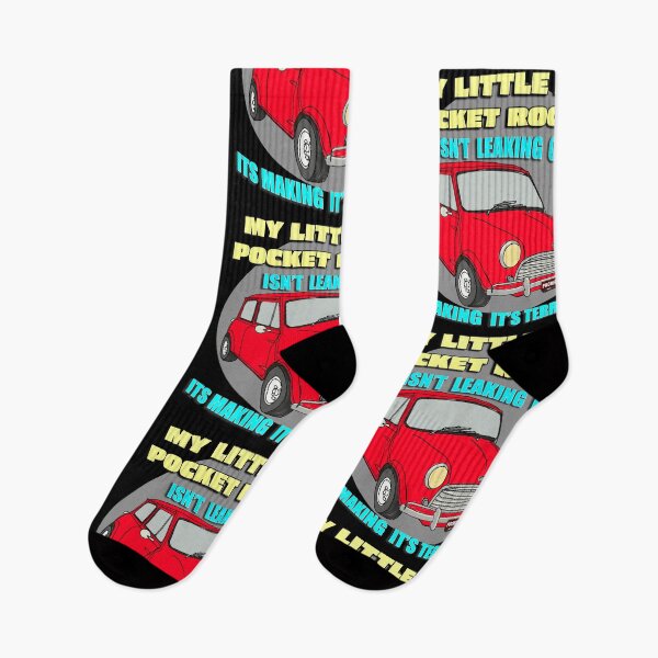 Item preview, My Little Red Pocket Rocket – Isn’t Leaking Oil, It’s Making Its Territory designed and sold by Michael van der Hoorn.
