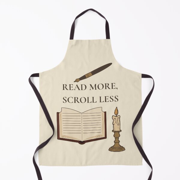 Item preview, “Read More Scroll Less – Studycore Vintage Aesthetic Typography Design” designed and sold by SBrushbox.