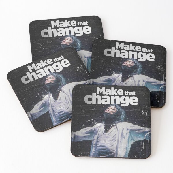 Item preview, Michael Jackson - Make that change designed and sold by Altaf Aji.