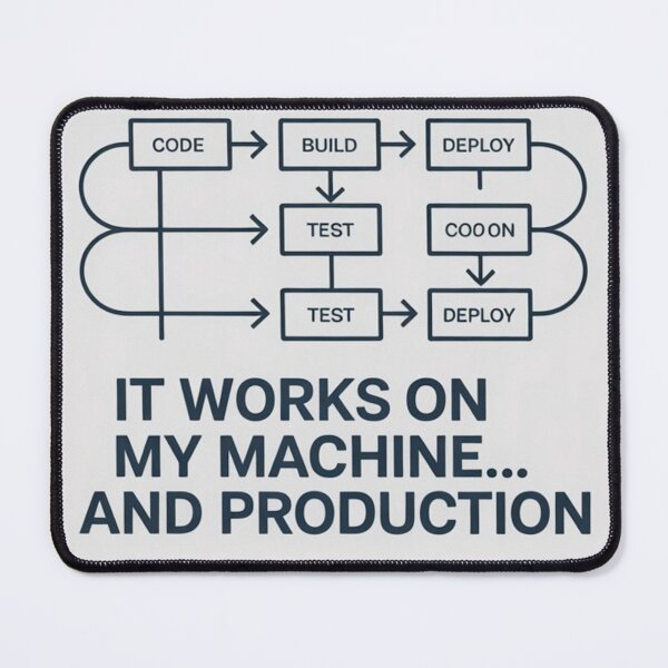 Item preview, It Works On My Machine… and Production – DevOps Design for Software Engineers designed and sold by Ani-24.