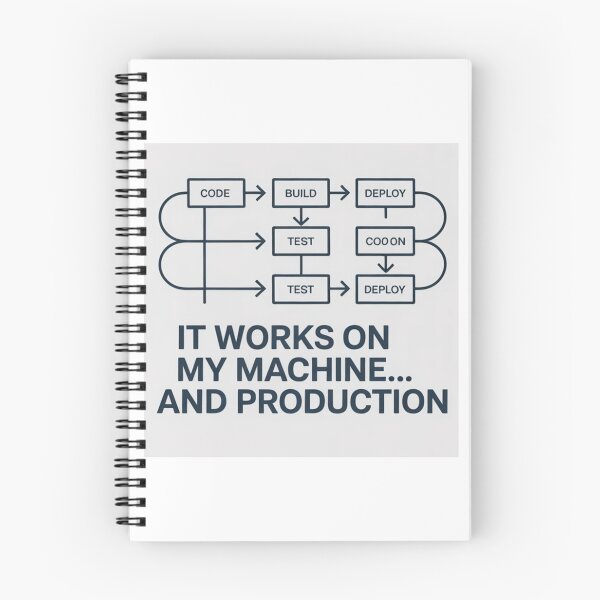 Item preview, It Works On My Machine… and Production – DevOps Design for Software Engineers designed and sold by Ani-24.