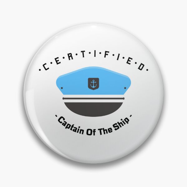 Item preview, Certified Captain Of The Ship designed and sold by GavinsGarage.