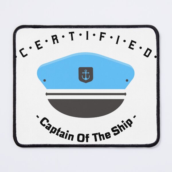Item preview, Certified Captain Of The Ship designed and sold by GavinsGarage.
