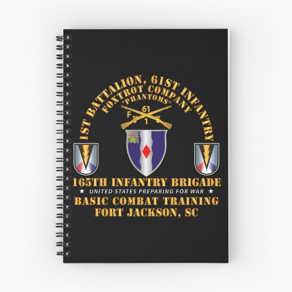 Item preview, Army -  F Co 1st Bn 61st Infantry (BCT) - 165th Inf Bde Ft Jackson SC designed and sold by Military Insignia Products.