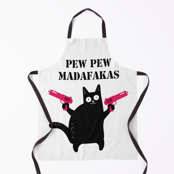 Item preview, Pew Pew Madafakas Funny Cat Meme designed and sold by Imaginationbeyond.
