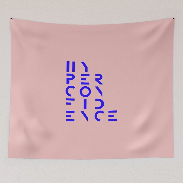 Item preview, Hyperconfidence-Blue-Square designed and sold by LiesFleischer67.