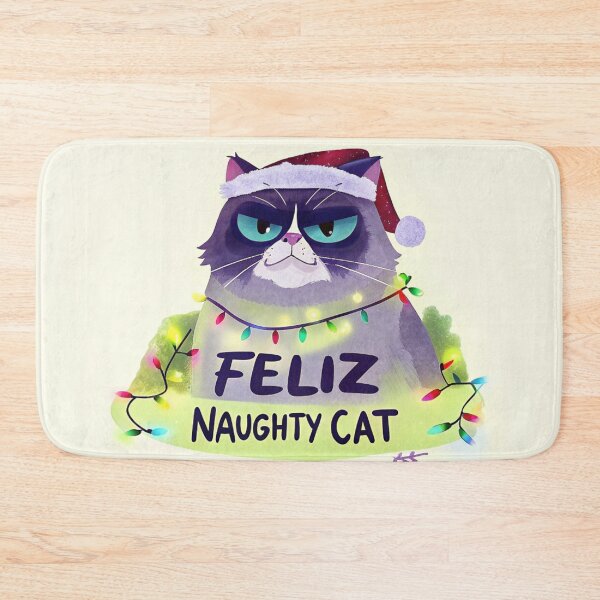 Item preview, feliz naughty cat designed and sold by Salt-and-Silk.