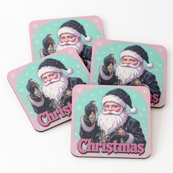 Item preview, Santa Claus with Festive Ornaments designed and sold by InezPhotography.