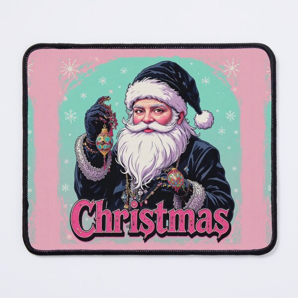 Item preview, Santa Claus with Festive Ornaments designed and sold by InezPhotography.