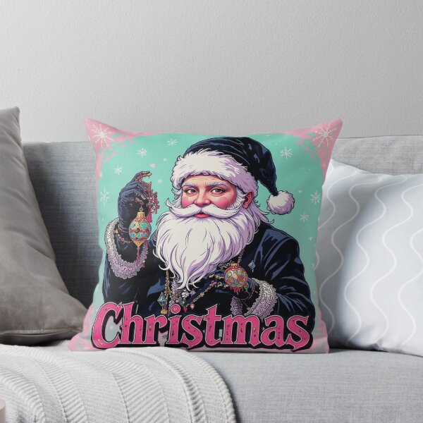 Item preview, Santa Claus with Festive Ornaments designed and sold by InezPhotography.