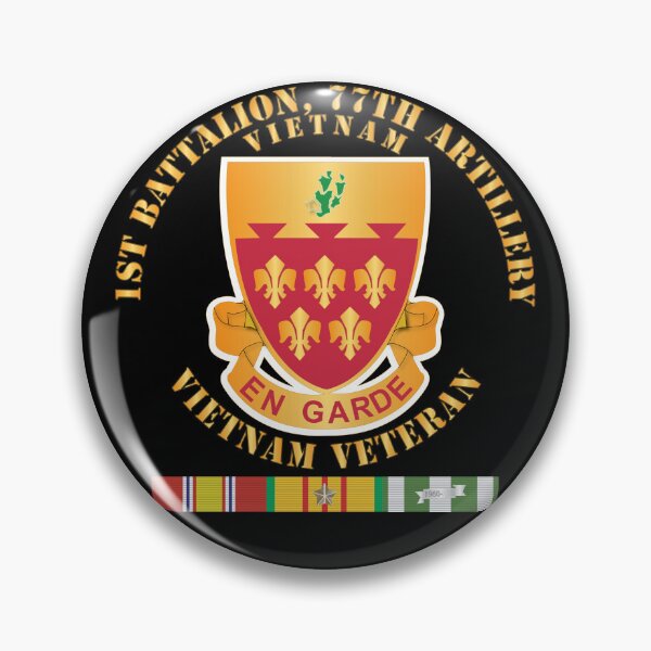 Item preview, Army - 1st Bn - 1st Bn 77th Artillery w VN SVC Ribbons X 300 designed and sold by Military Insignia Products.