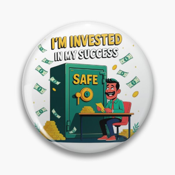 Artikelvorschau, Ich investiere in meinen Erfolg – Lustiges Geldmotivationsdesign entworfen und verkauft von LOLbySA.