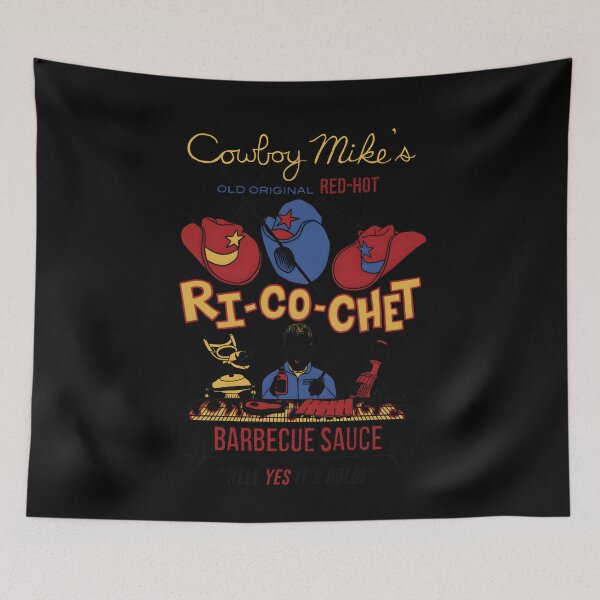 Item preview, Cowboy-Style BBQ Sauce — Spicy Label designed and sold by RyanMeloCastro.