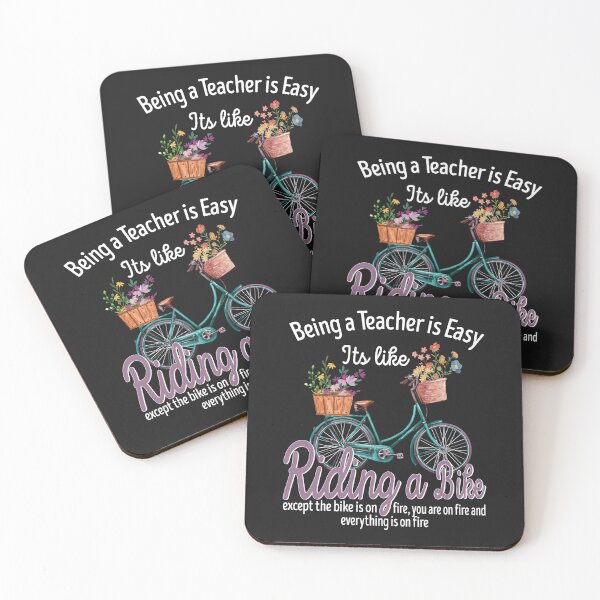 Item preview, Being a Teacher Is Easy – Funny Teacher Quote designed and sold by samah82.