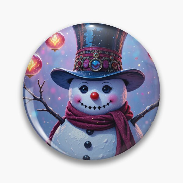Item preview, Festive Snowman in a Winter Wonderland designed and sold by InezPhotography.