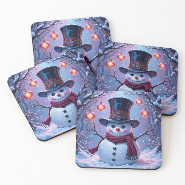 Item preview, Festive Snowman in a Winter Wonderland designed and sold by InezPhotography.