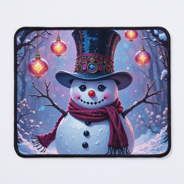 Item preview, Festive Snowman in a Winter Wonderland designed and sold by InezPhotography.