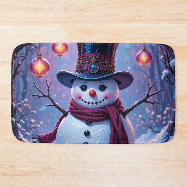 Item preview, Festive Snowman in a Winter Wonderland designed and sold by InezPhotography.