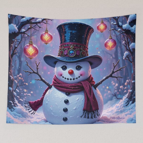 Item preview, Festive Snowman in a Winter Wonderland designed and sold by InezPhotography.
