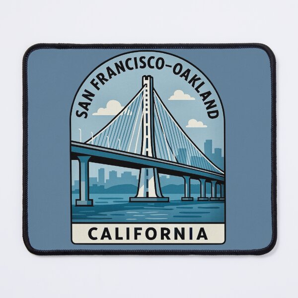 Item preview, San Francisco-Oakland Bay Bridge - California designed and sold by Myra365Art.