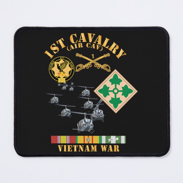 Item preview, Army - 1st Cavalry (Air Cav) - 4th Infantry Div w SVC X 300 designed and sold by Military Insignia Products.