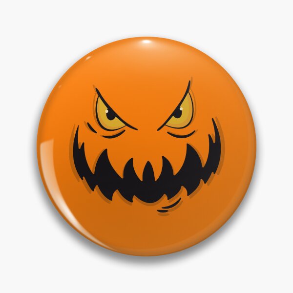 Item preview,  Carved evil grinning pumpkin face with Glowing Yellow Eyes designed and sold by TurtleDojo.
