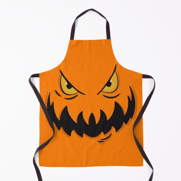 Item preview, Carved evil grinning pumpkin face with Glowing Yellow Eyes designed and sold by TurtleDojo.