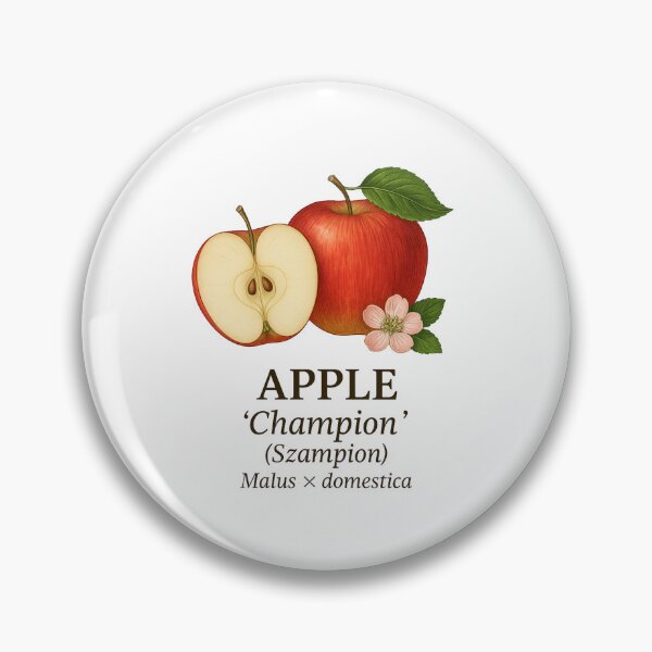 Artikelvorschau, Apfel ‘Champion’ (Szampion) – Malus domestica entworfen und verkauft von BloomKind.