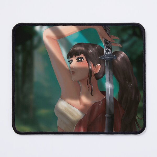 Item preview, Samurai Manga Grace – Strong and Elegant Warrior Girl designed and sold by s.art.creations.studio.