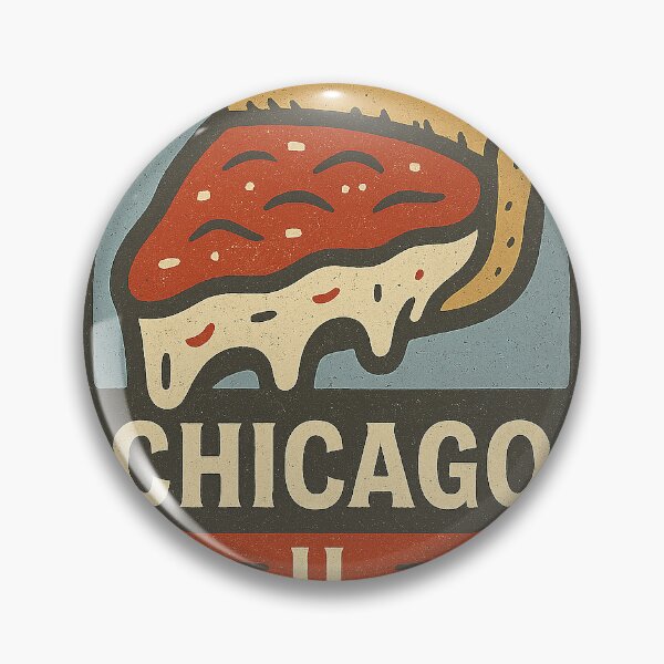Item preview, Chicago Deep Dish Pizza designed and sold by AmericanCulinaryCulture.