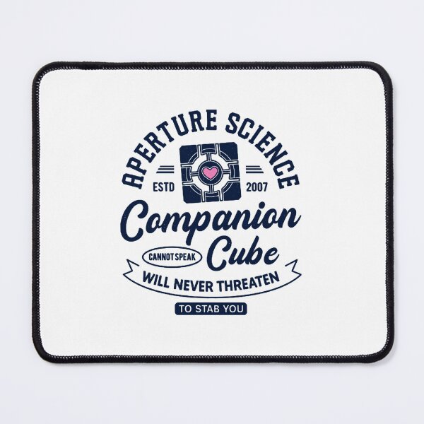 Item preview, Companion Cube Grunge Crest  designed and sold by packagebulgaria.