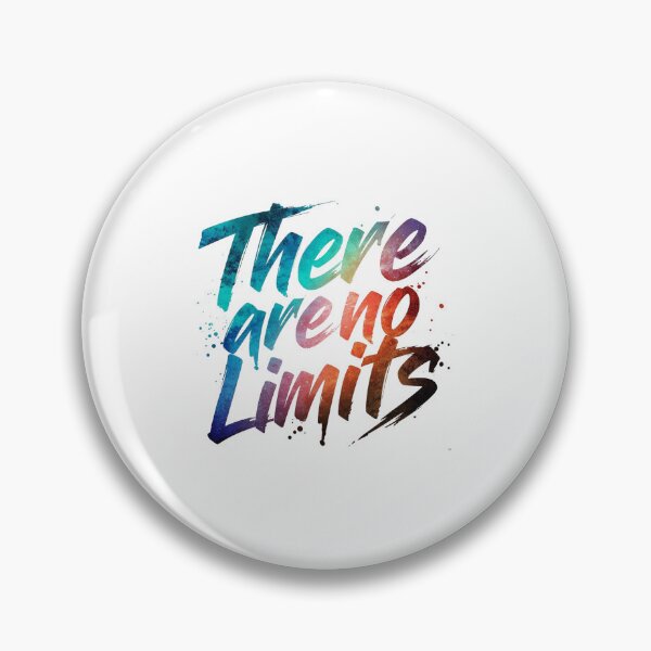 Item preview, There Are No Limits – Motivational Quote for Boundless Potential designed and sold by Ink-Lift Creations.