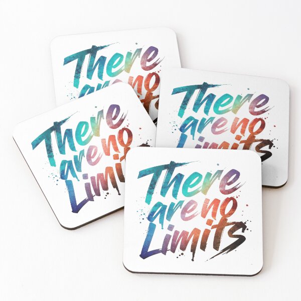 Item preview, There Are No Limits – Motivational Quote for Boundless Potential designed and sold by Ink-Lift Creations.