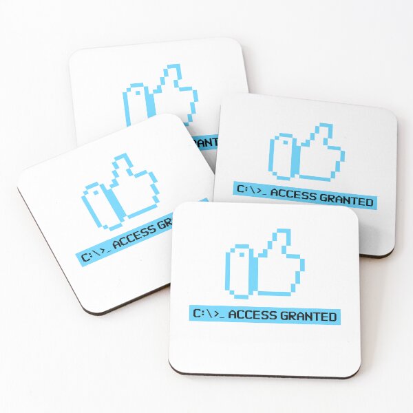 Item preview, C:>_ Access Granted – 8-Bit Thumbs Up Design for Hackers and Tech Enthusiasts designed and sold by Ani-24.