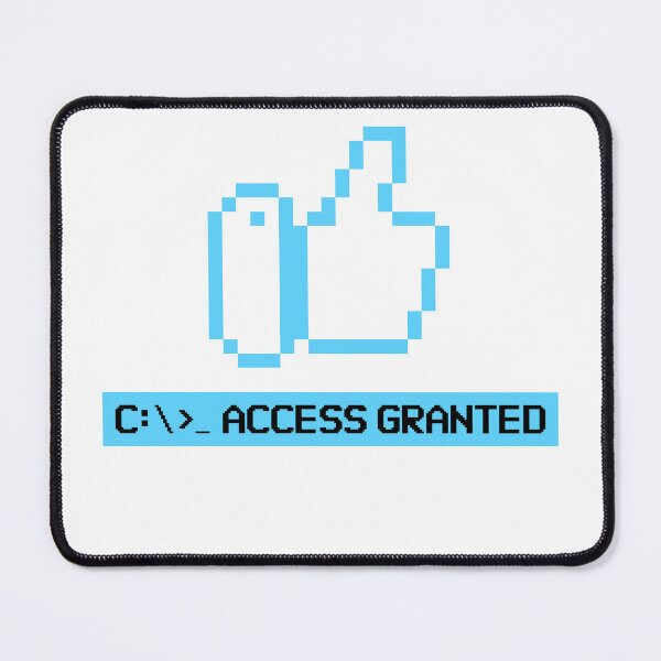 Item preview, C:>_ Access Granted – 8-Bit Thumbs Up Design for Hackers and Tech Enthusiasts designed and sold by Ani-24.