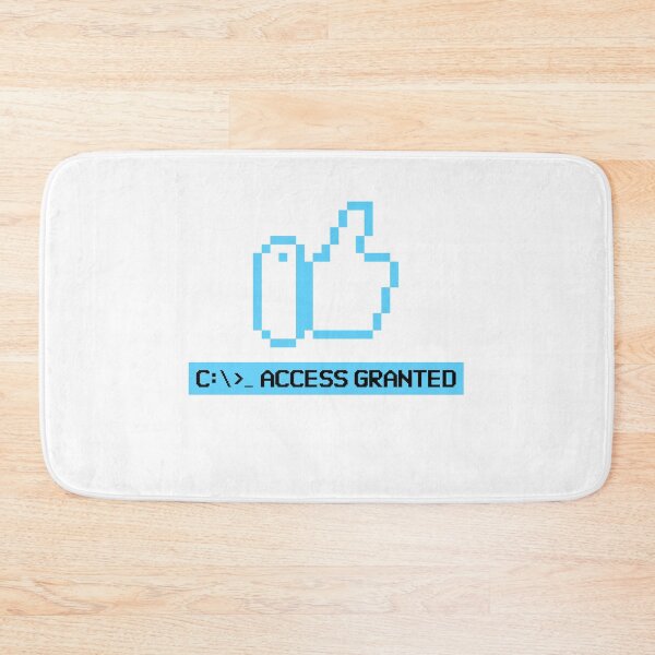 Item preview, C:>_ Access Granted – 8-Bit Thumbs Up Design for Hackers and Tech Enthusiasts designed and sold by Ani-24.