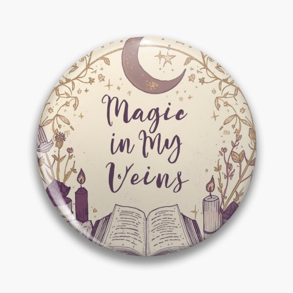 Item preview, Magic in My Veins — Witchy Celestial Crystal Design designed and sold by AlmostSilent.
