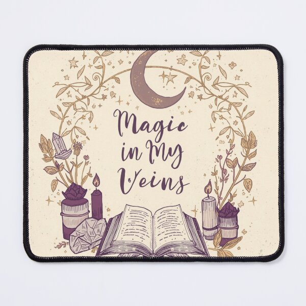 Item preview, Magic in My Veins — Witchy Celestial Crystal Design designed and sold by AlmostSilent.
