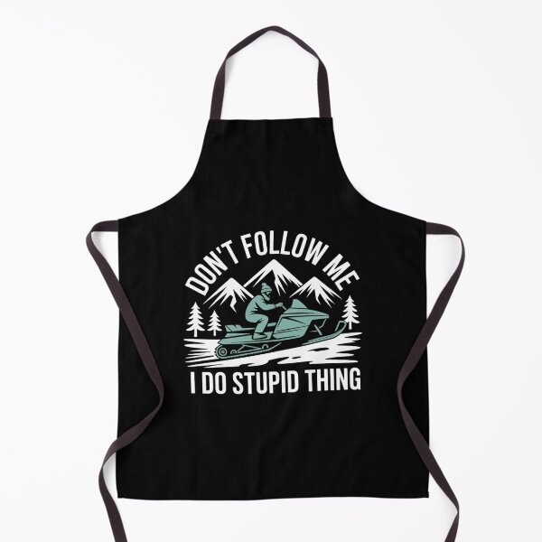 Item preview, Snowmobile Don_t Follow Me Winter Sports Motor Sled designed and sold by WalshDrawnLaugh.