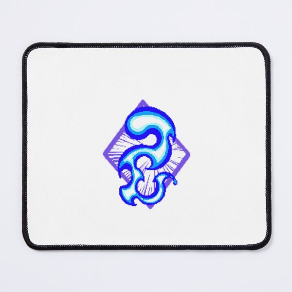 Item preview,  Blue Pixel Art Fire Ball  designed and sold by PamelaKeLaney.